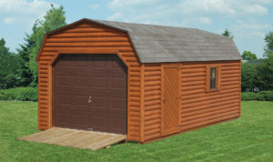 log style shed